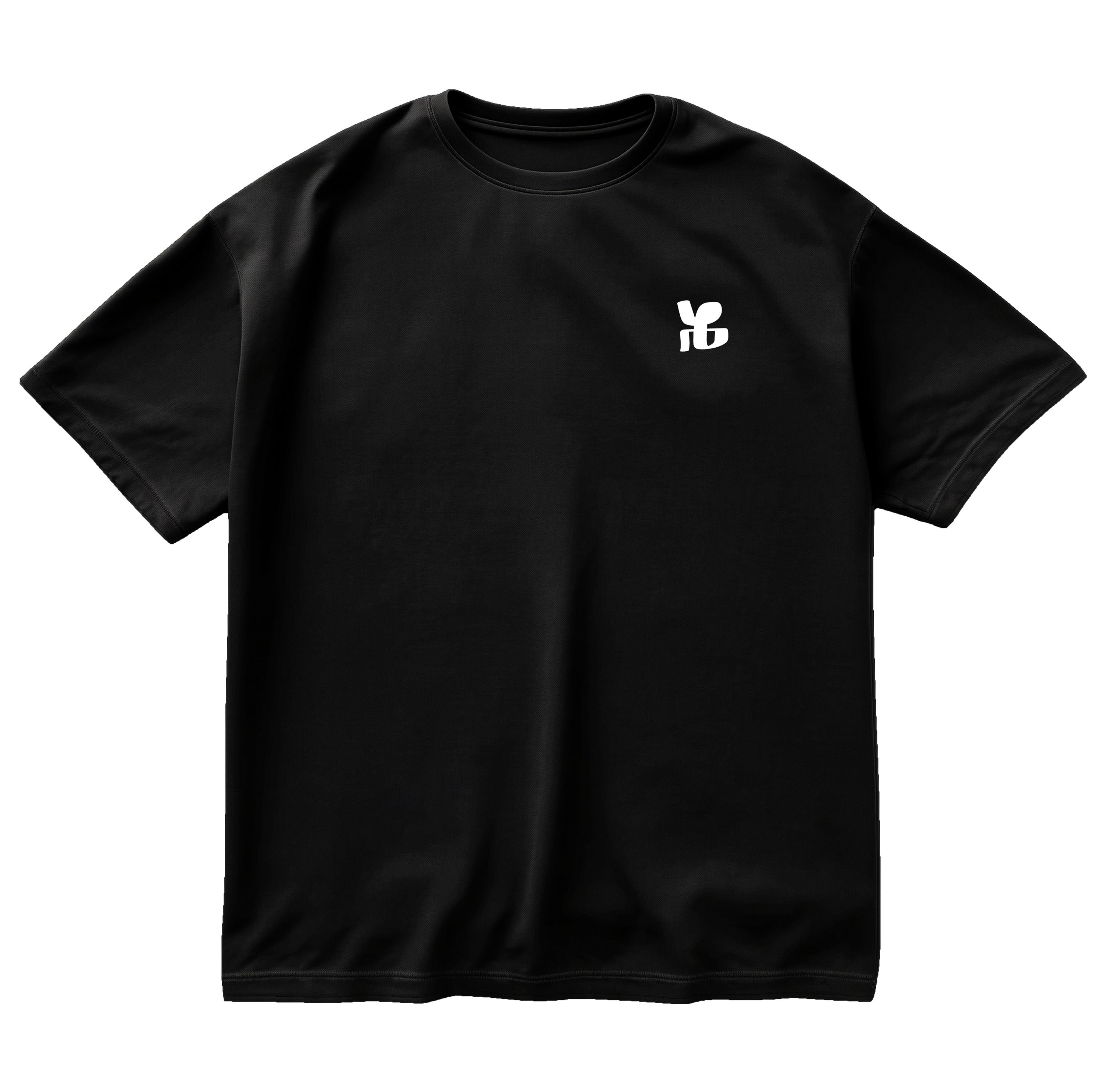Sentinel Stripe Oversized T-Shirt Black